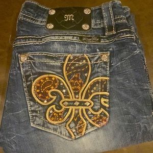 Miss me Jeans! Lots of BLING.